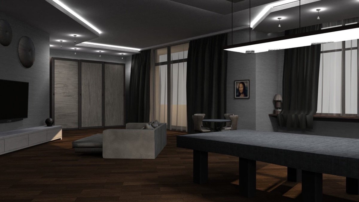 Интерьер квартиры в боек раше