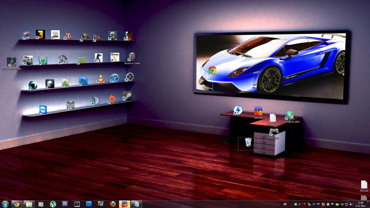 Обои на рабочий стол органайзер