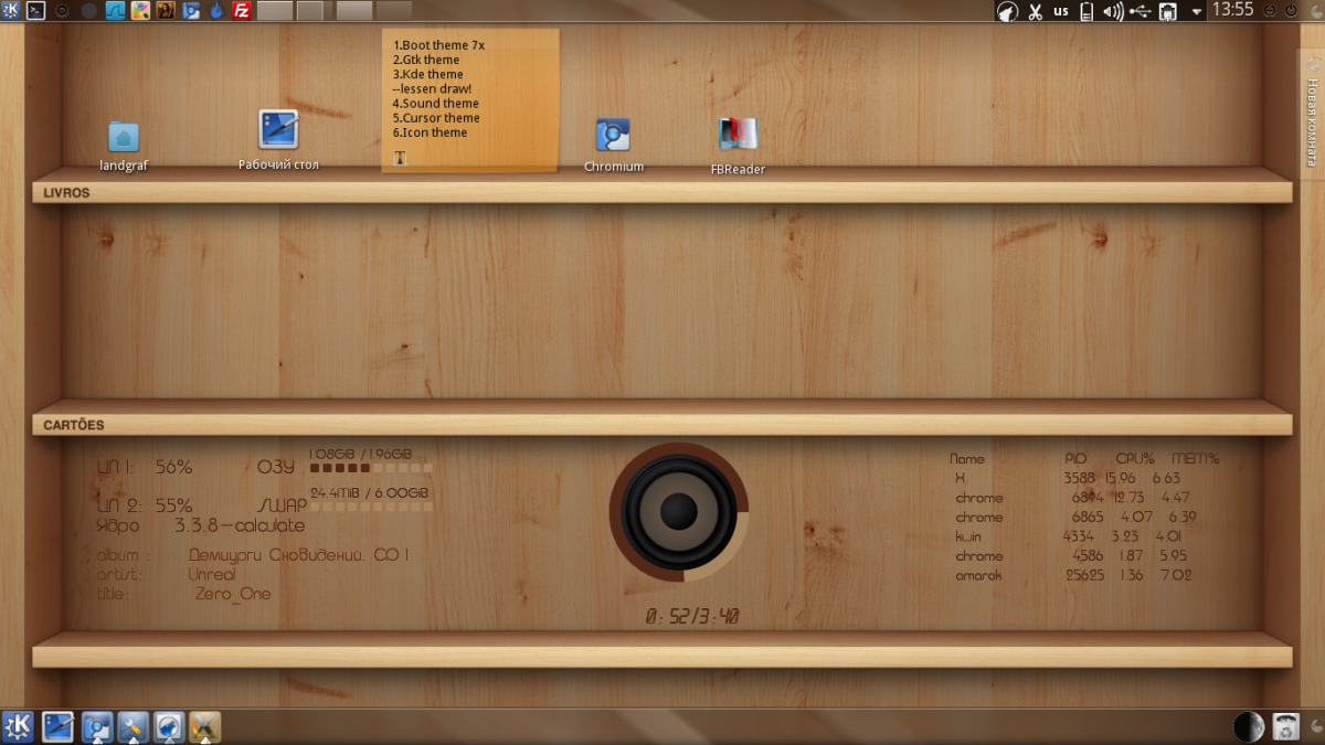 Комната с полками для ярлыков