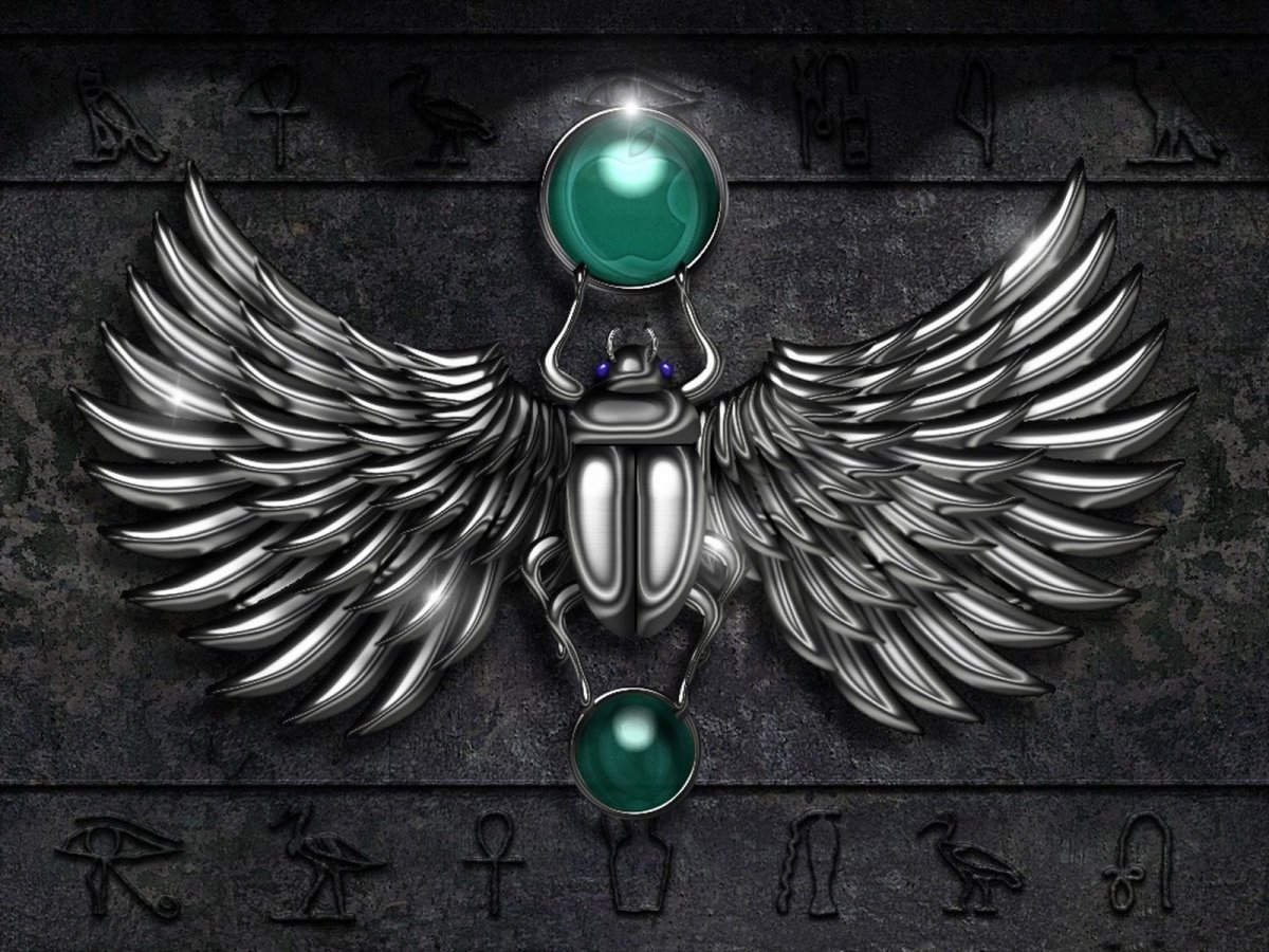 Скарабей цикада