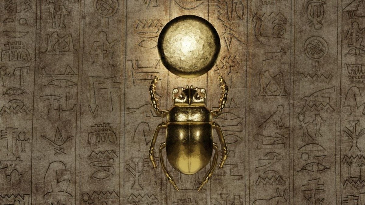 Жук скарабей на телефон