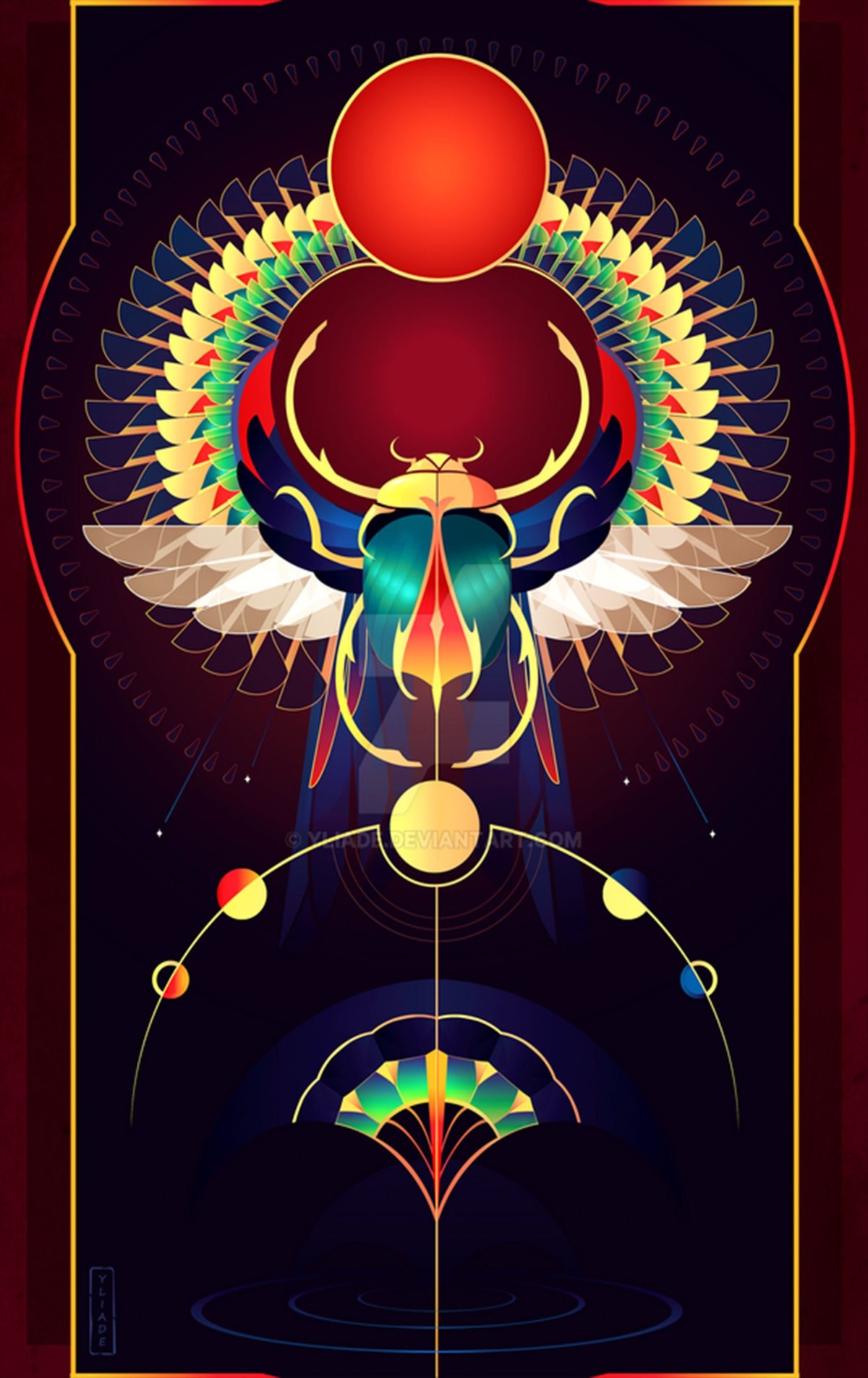 Скарабей заставка смартфон