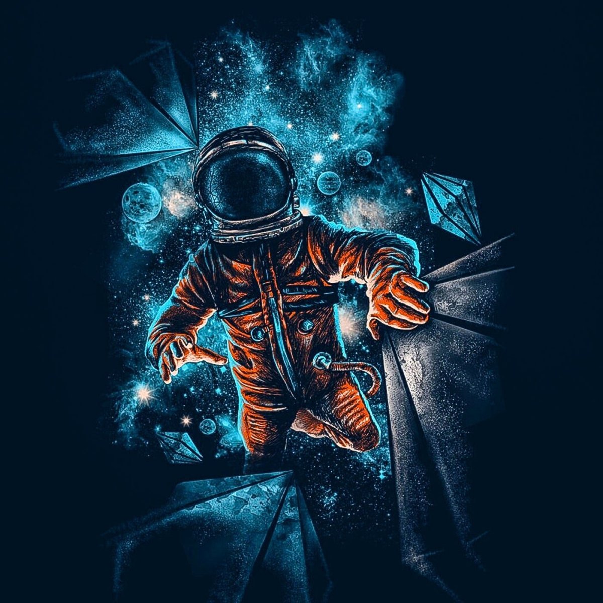 Космонавт арт