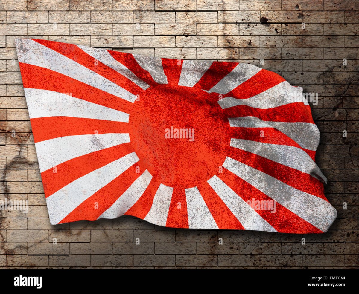 Флаг императорской Японии