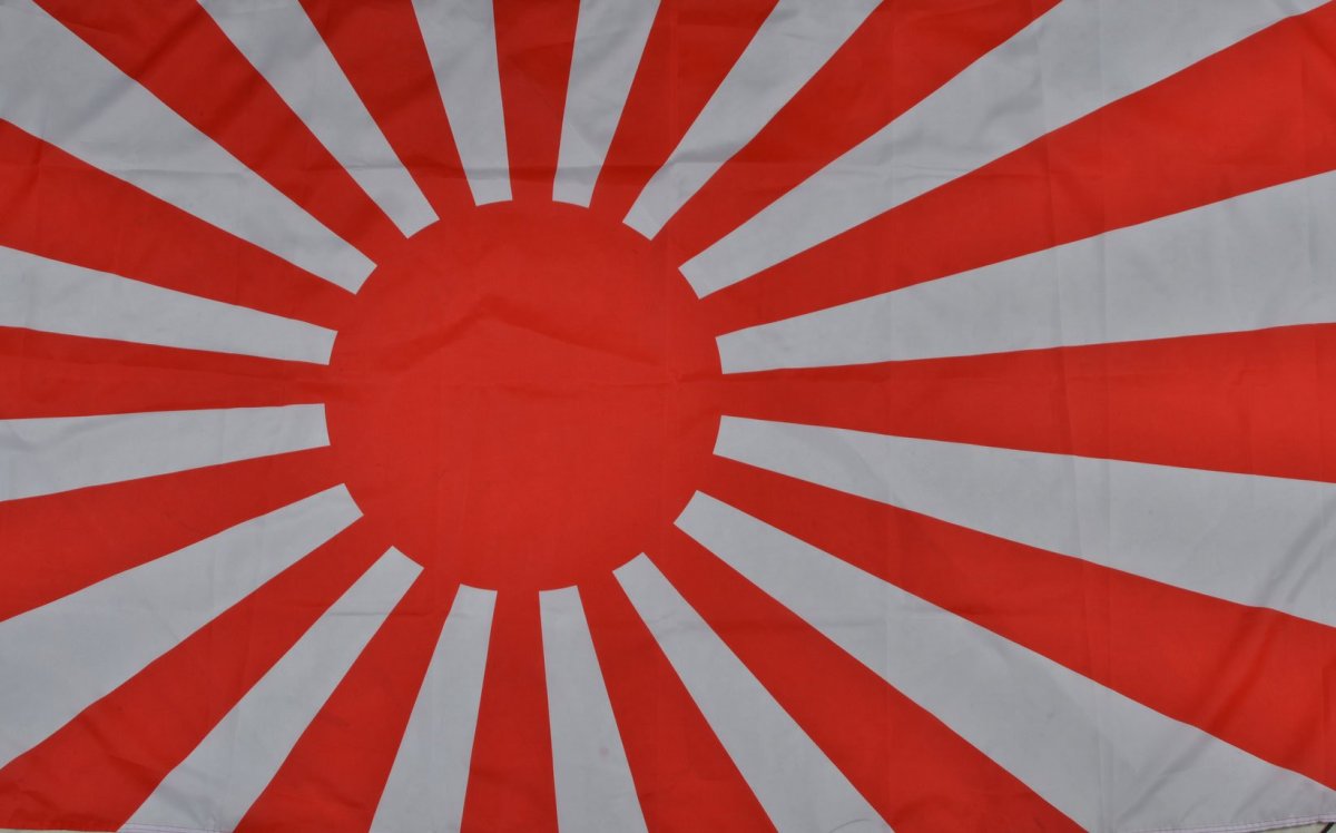 Флаг императорской Японии Японии
