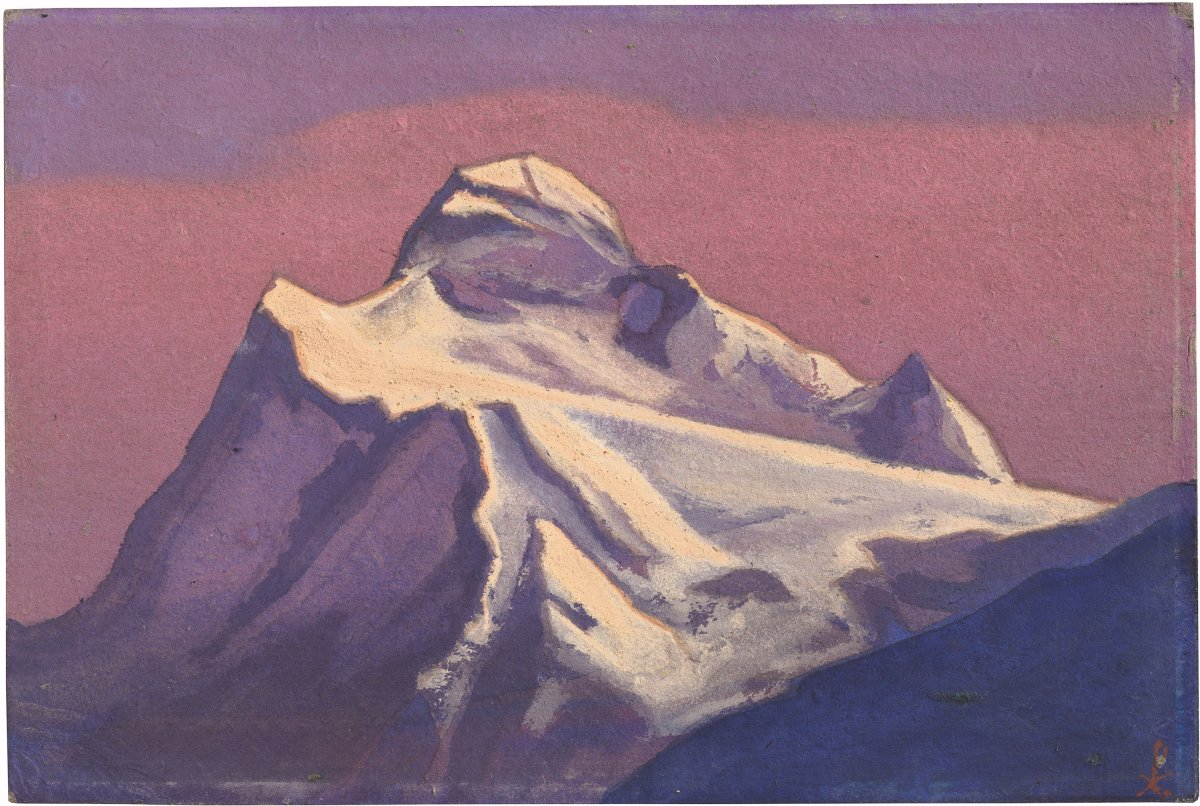 Н. Рерих. Гималаи. 1943