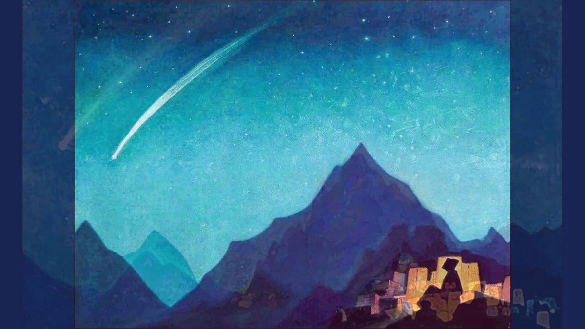 Рерих Николай Константинович Небесный бой