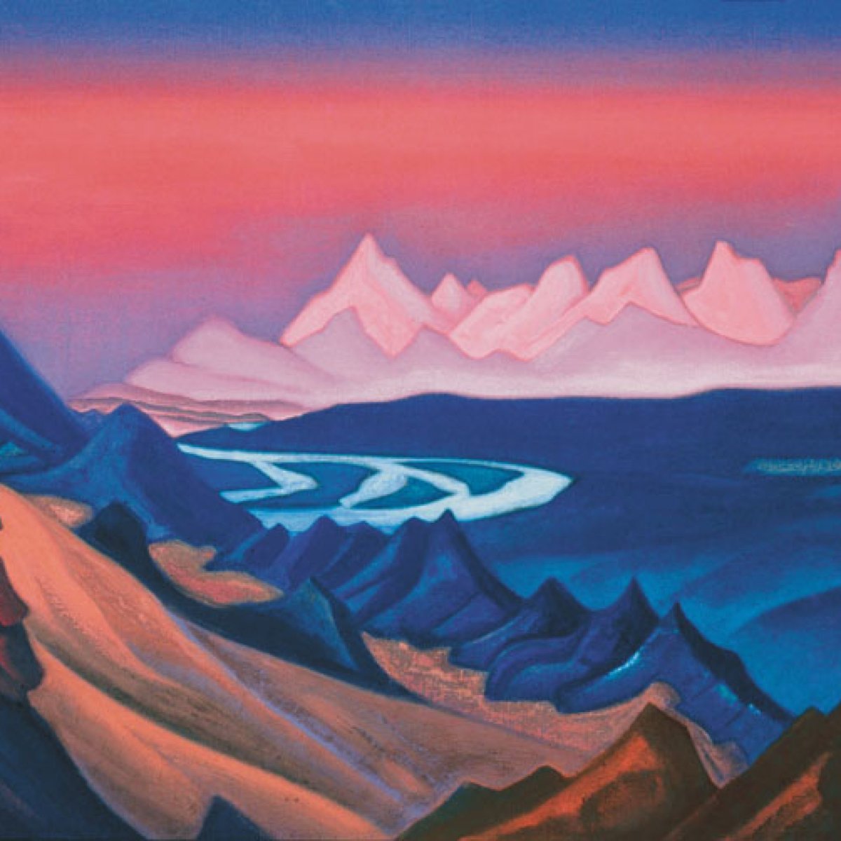 Николай Рерих Тибет Гималаи