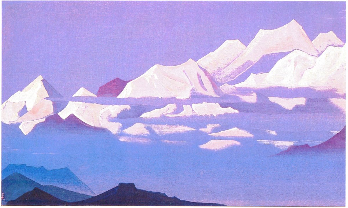 Рерих картина Кайлас