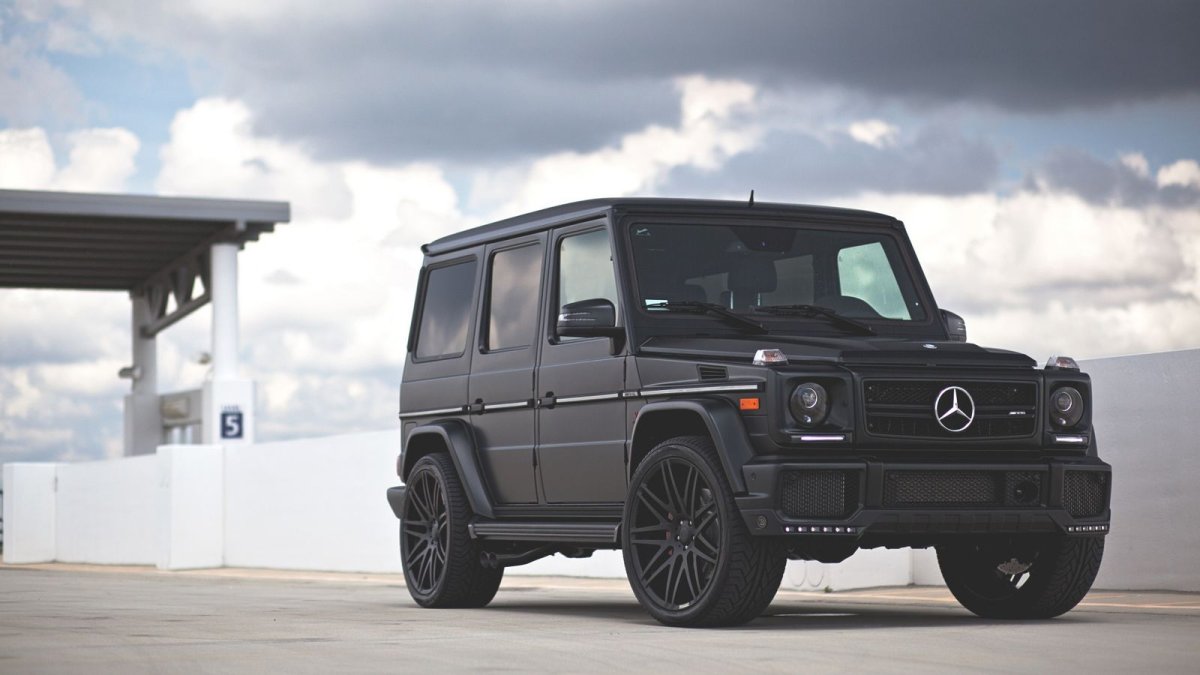 Mercedes g63 AMG чёрный