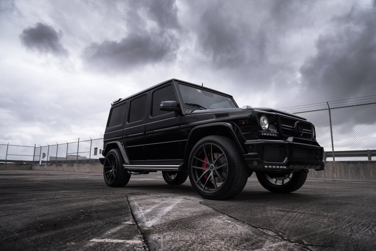 Mercedes Benz g63 AMG черный Брабус