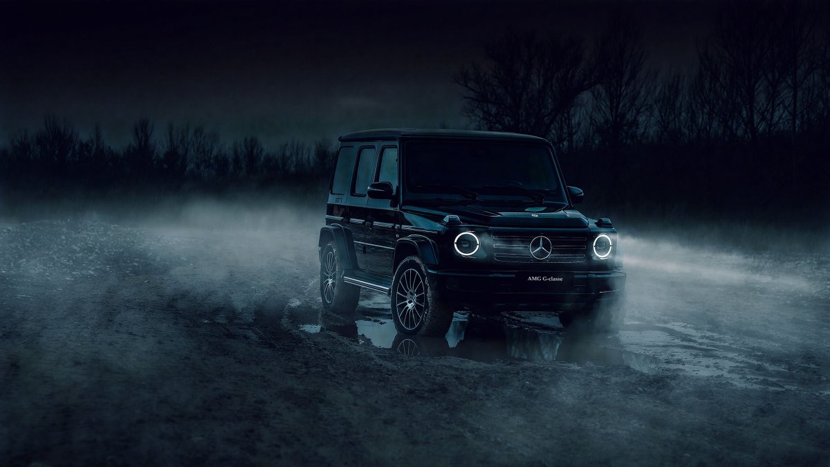 Mercedes Benz g55 Hamann