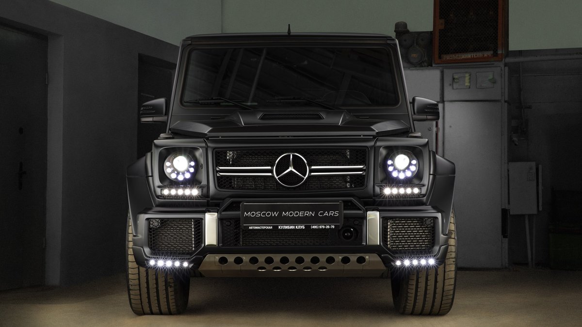Mercedes Benz g63 Front