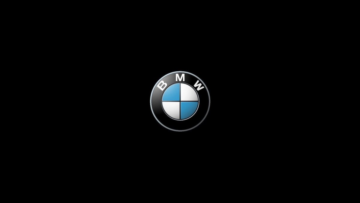 BMW logo 4k