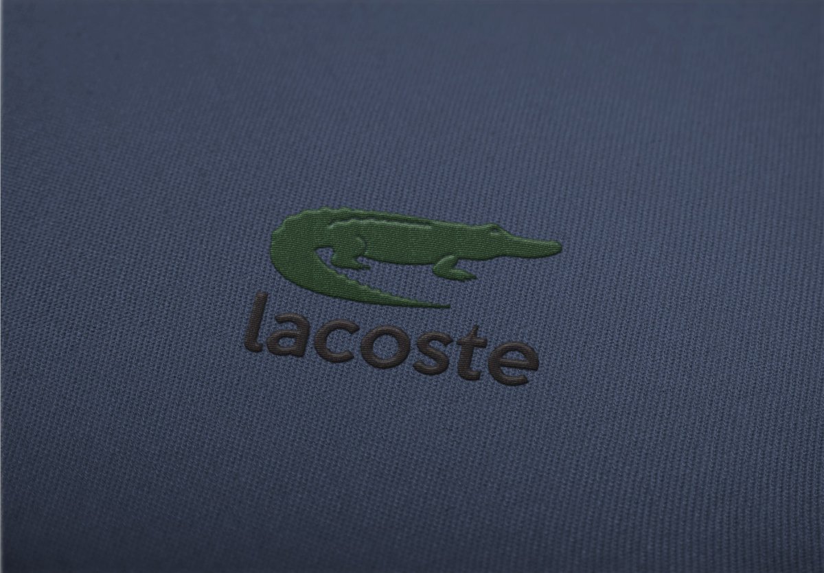 Лого на зеленом фоне