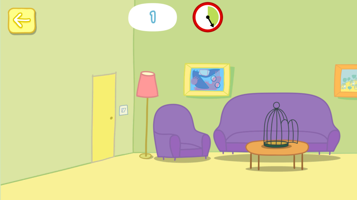 Свинка Пеппа дом внутри