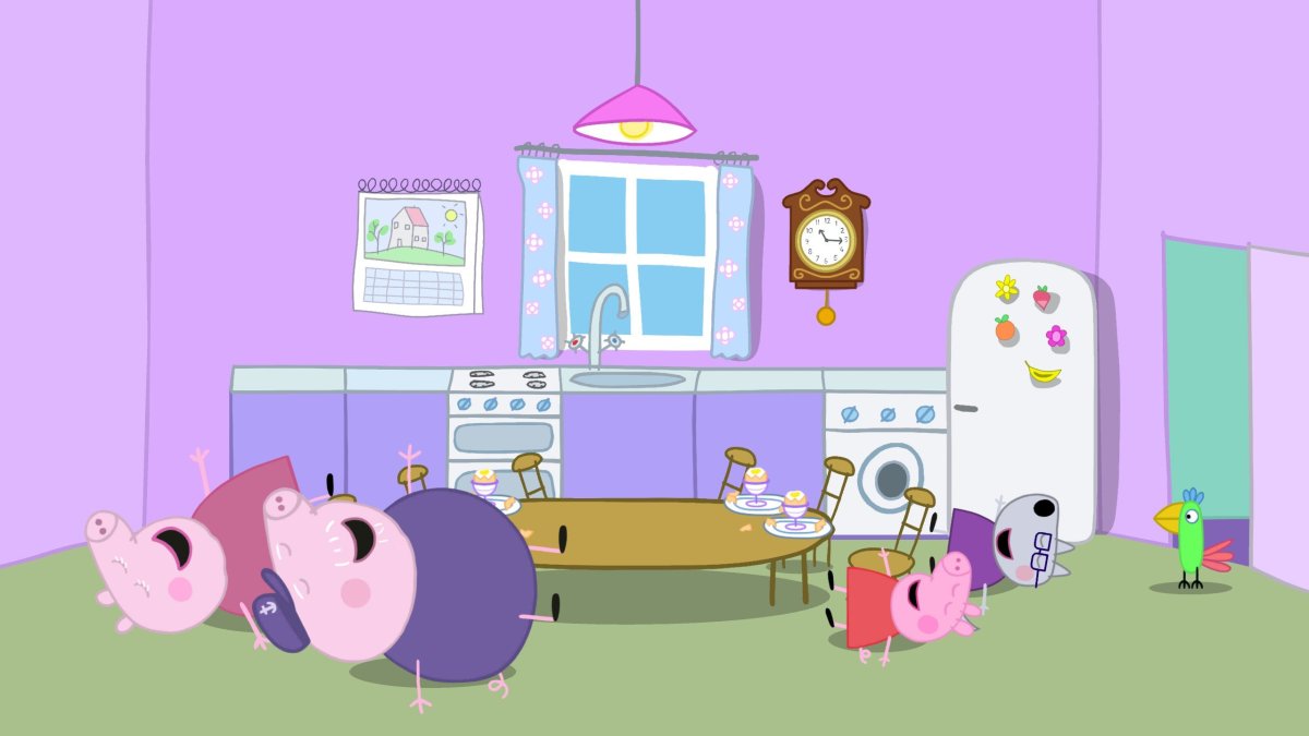 Свинка Пеппа спальня