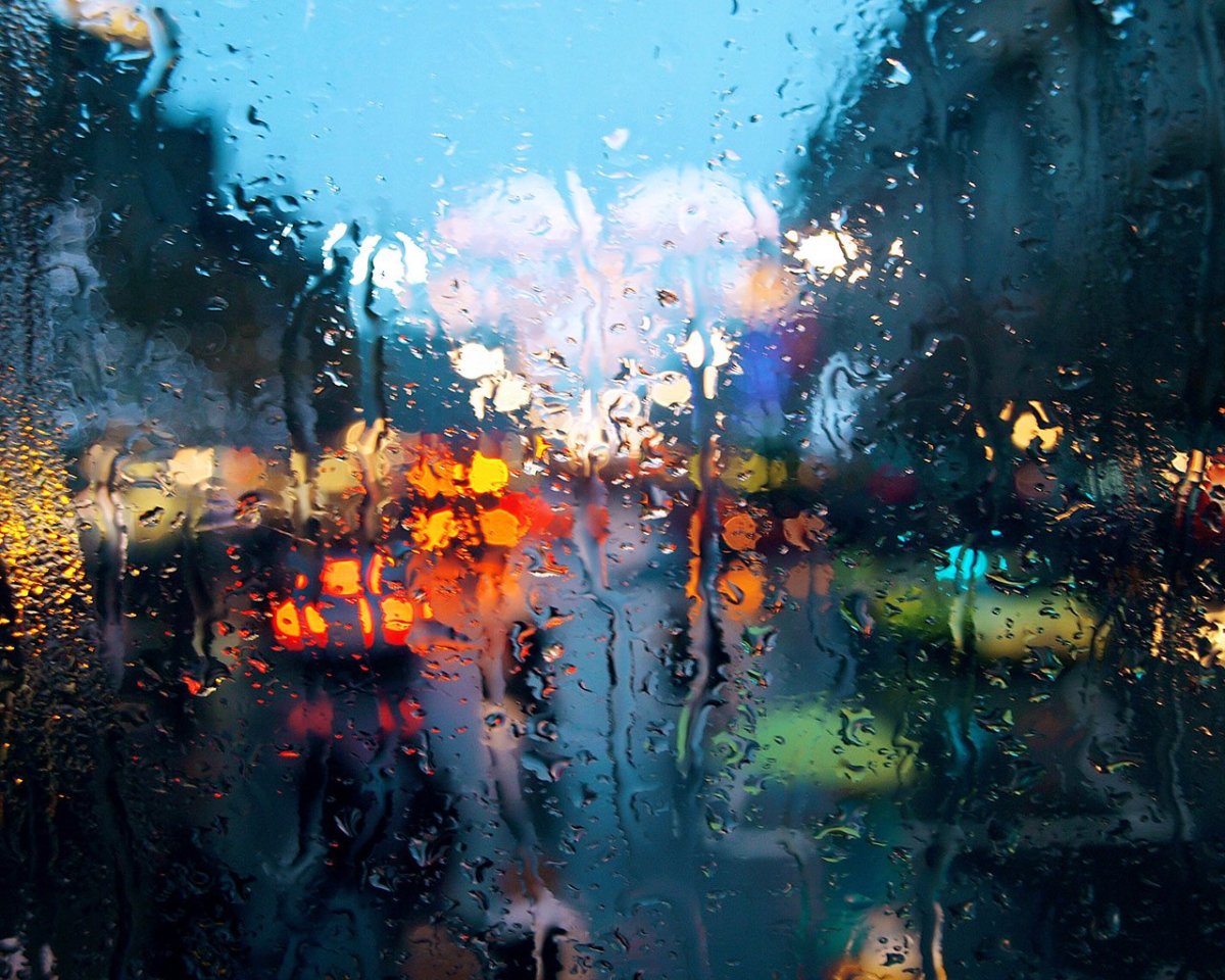 Красивая дождливая осень