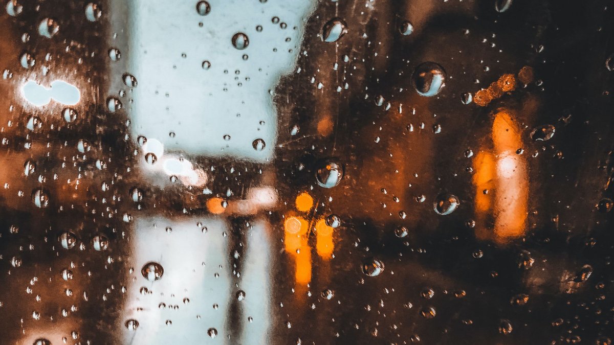 Фотообои дождь