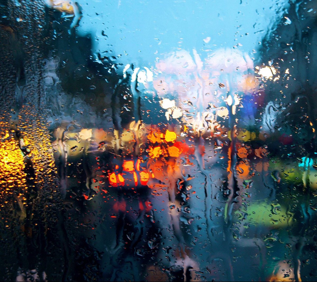 Капли летнего дождя