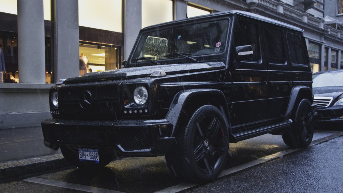 Mercedes g63 AMG Бандитский