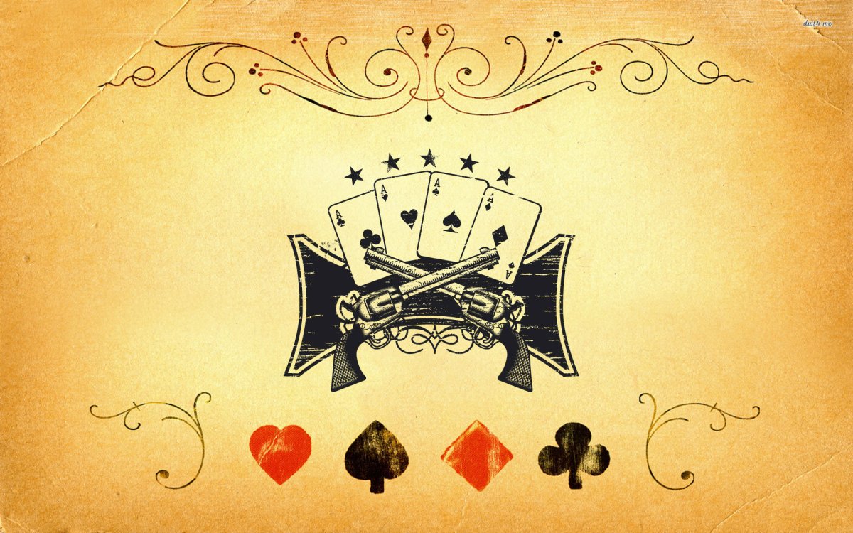 Обои карты игральные