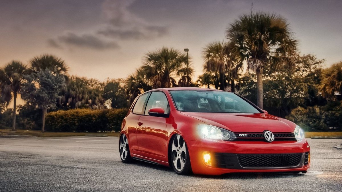 Volkswagen Golf тюнингованный
