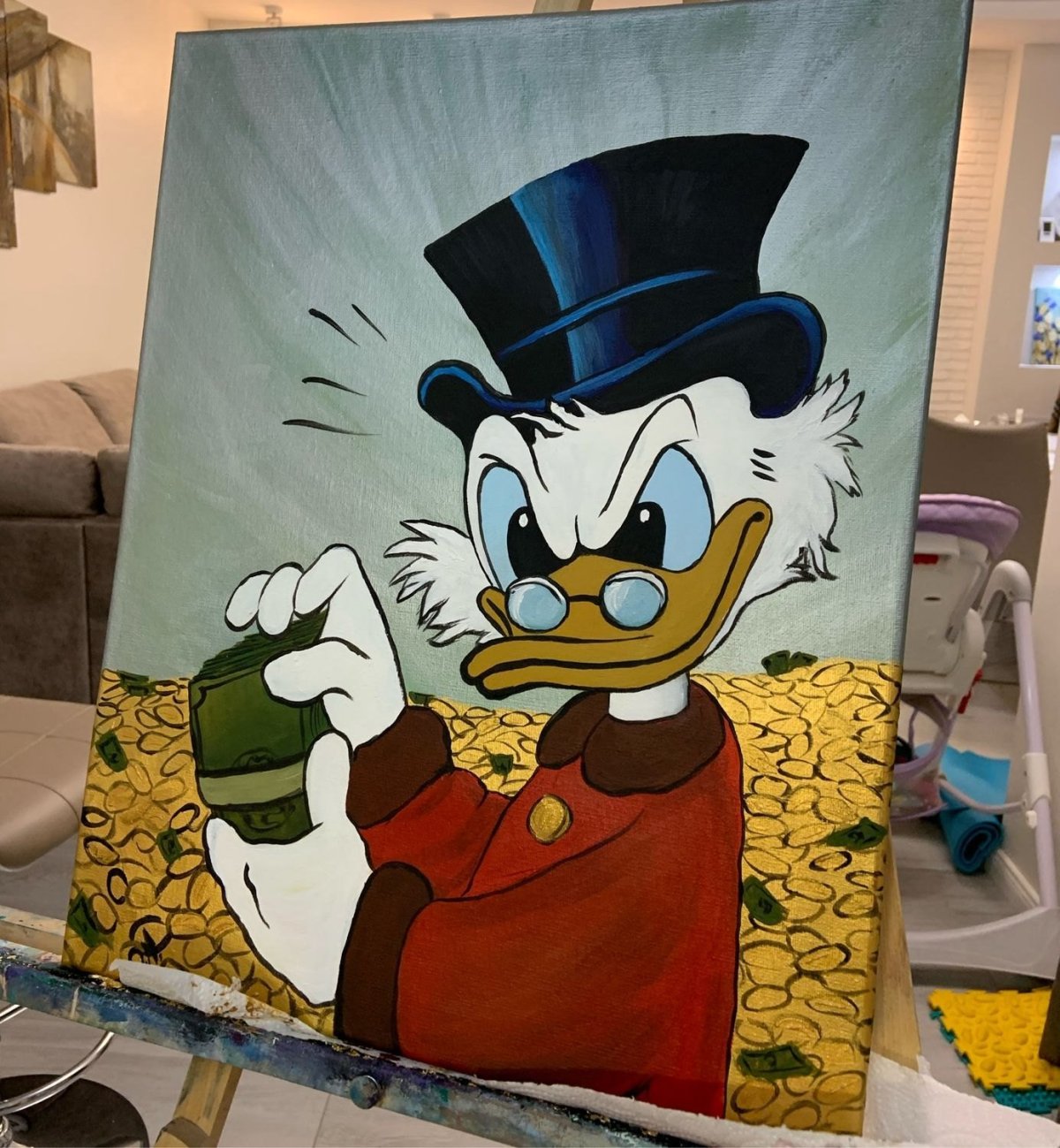 Скрудж макдак Art