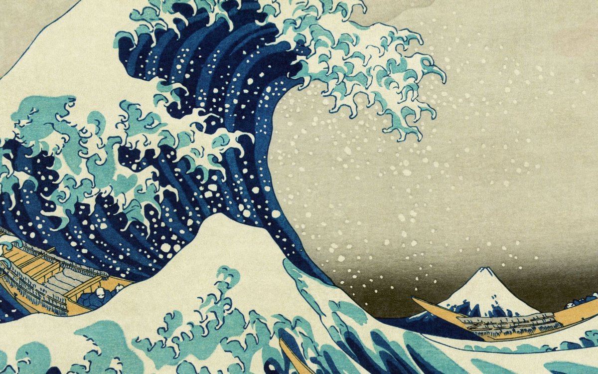 Кацусика Хокусай волна