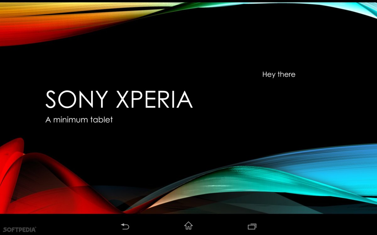 Стоковые обои Sony Xperia xz2