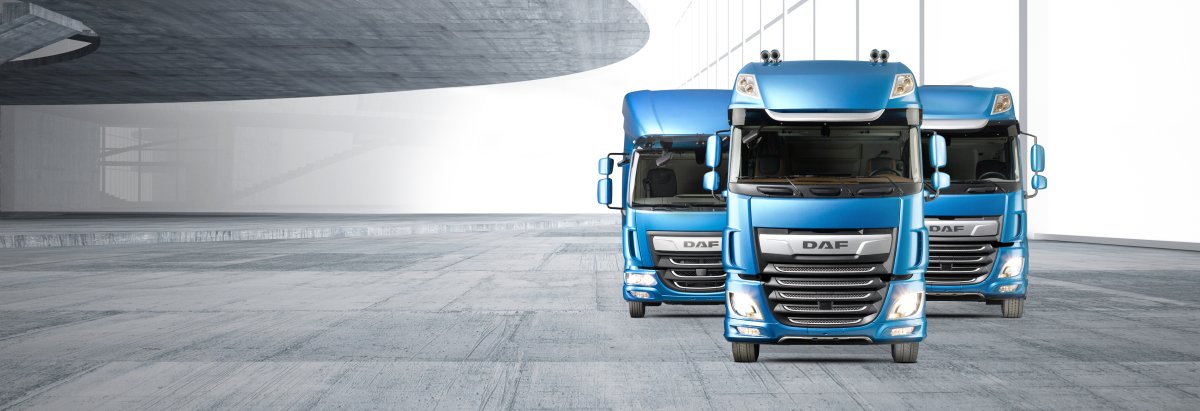 Грузовик DAF спереди