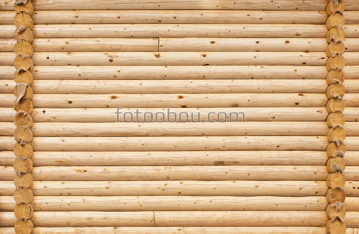 Оцилиндрованное бревно текстура