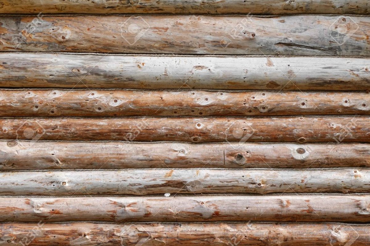 Бревна избы