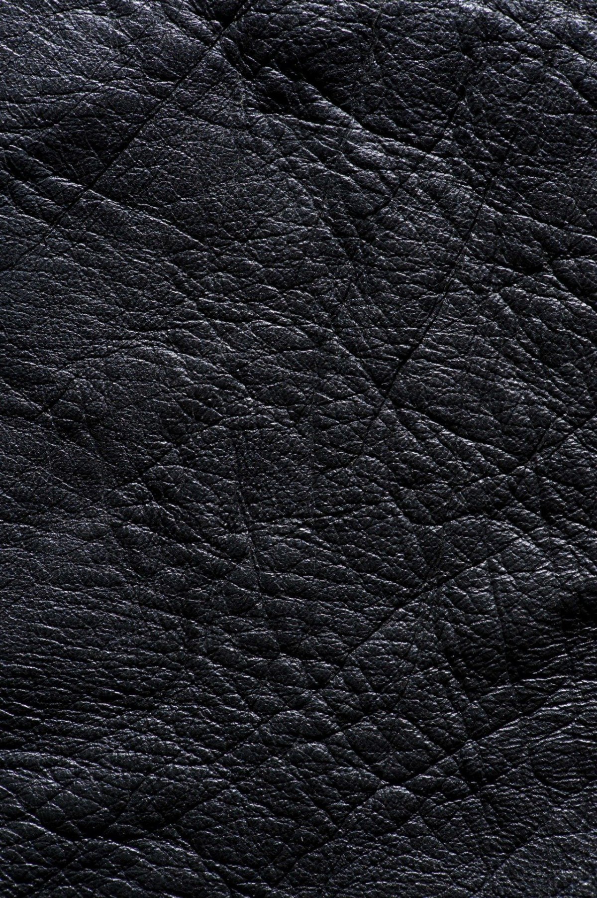 Кожаные ярлык черный