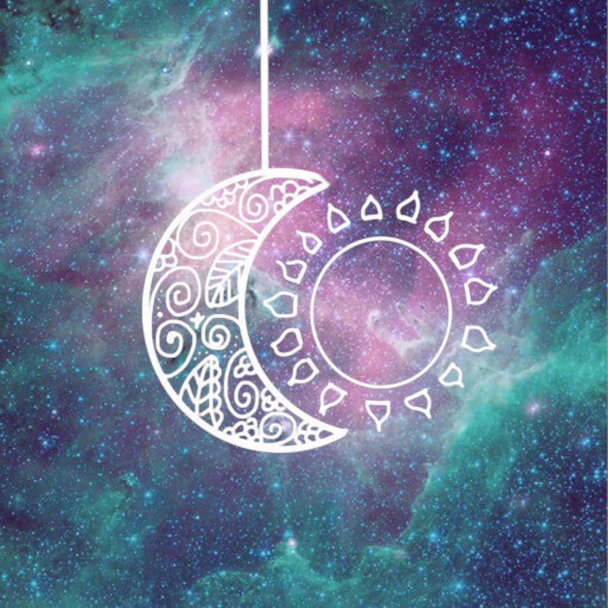 Рисунок ночного неба