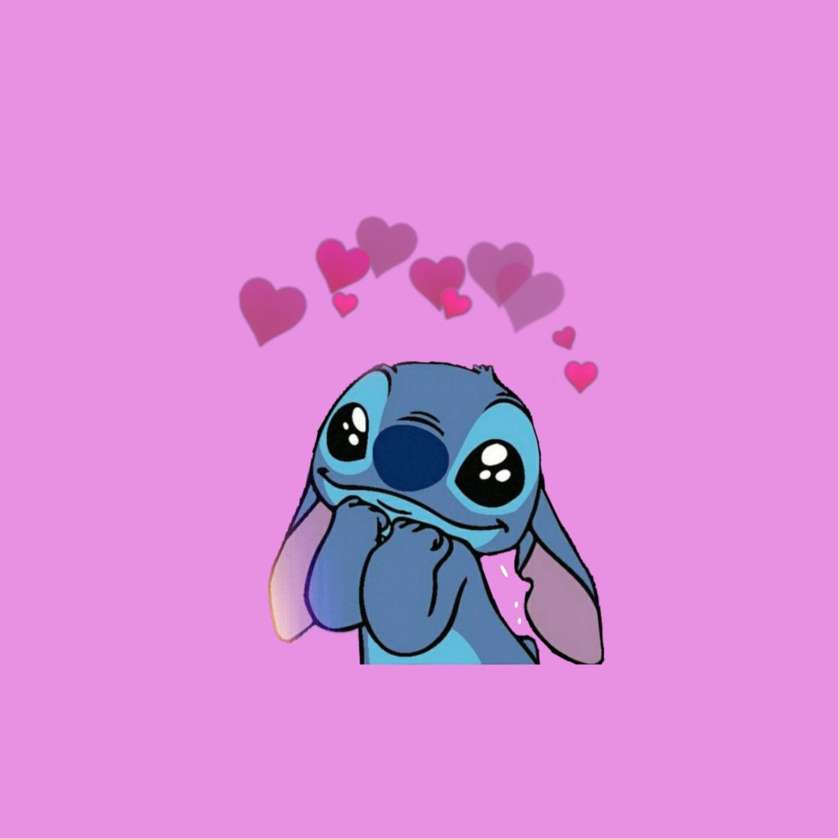 Стич обои на телефон