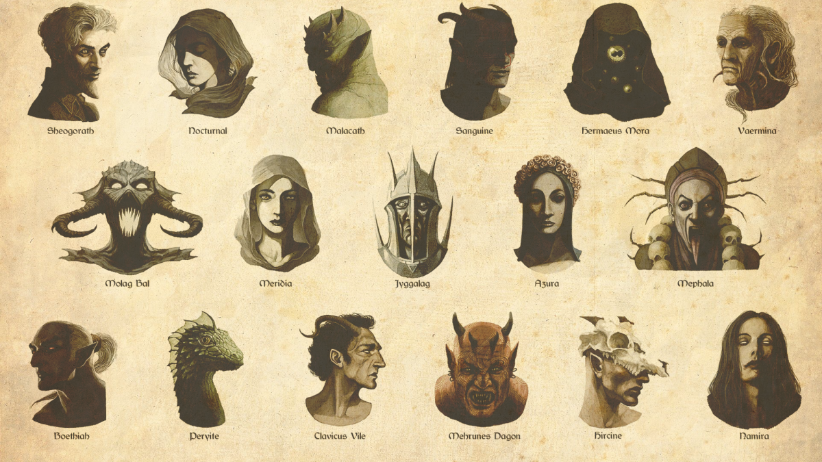 Принцы даэдра скайрим