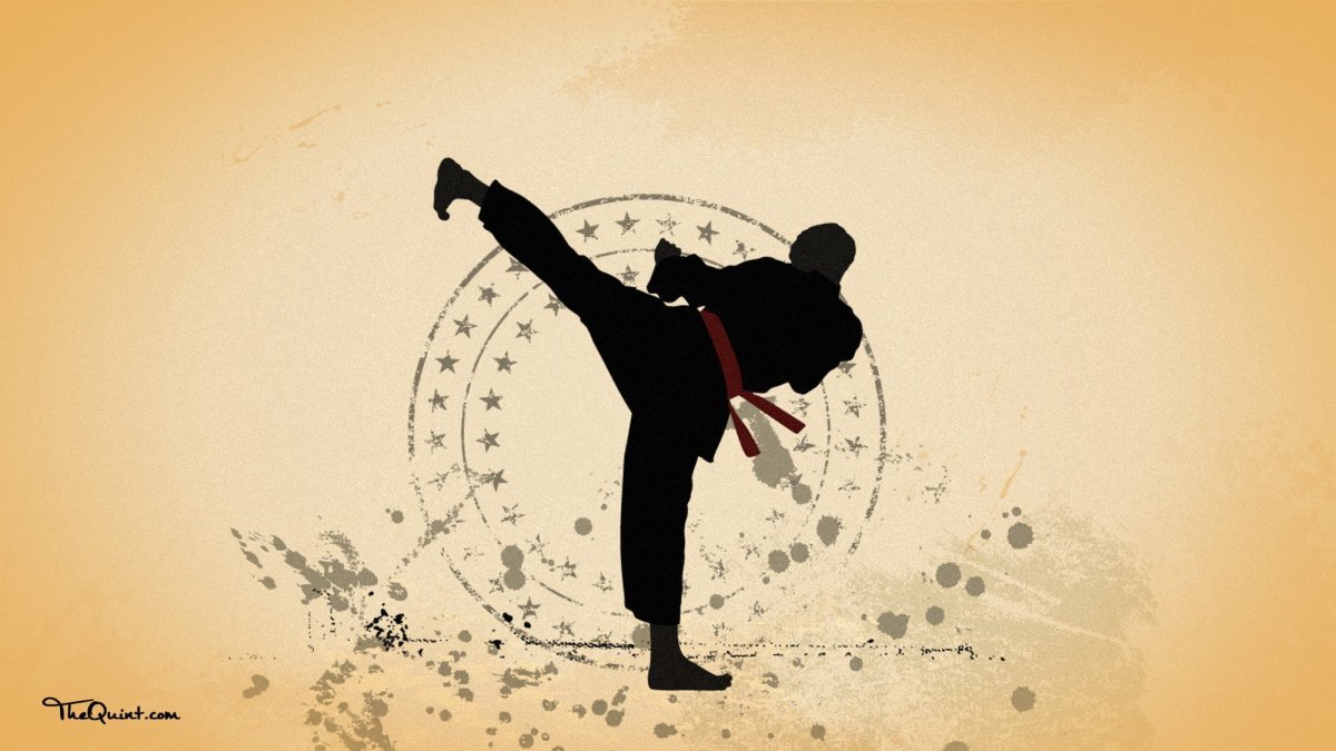 Каратист фон