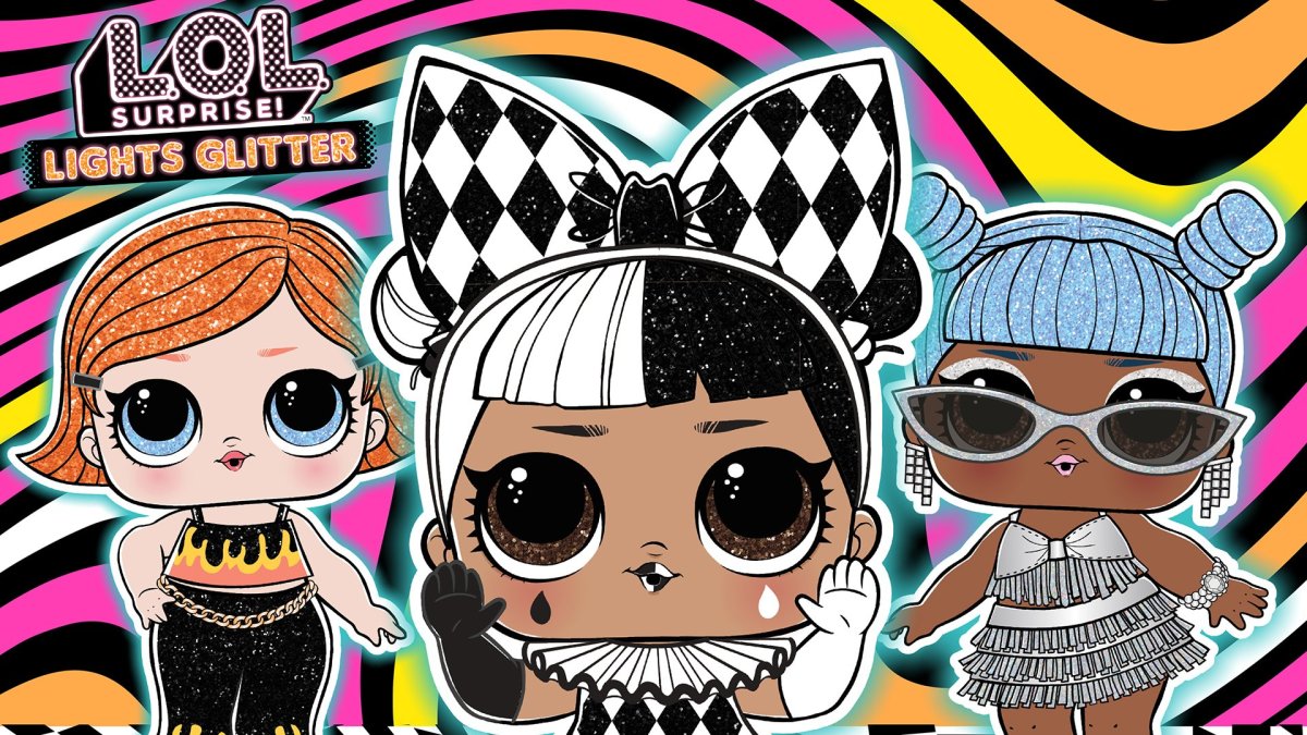 Куклы ЛОЛ фон