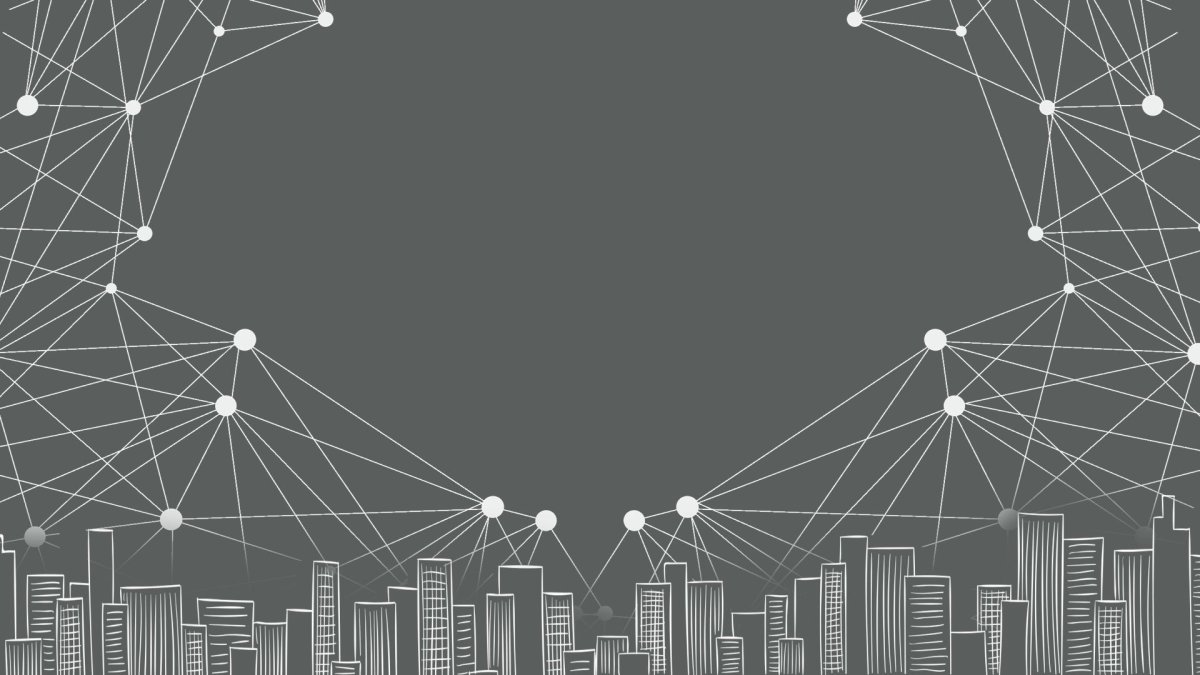 Нейросеть на белом фоне