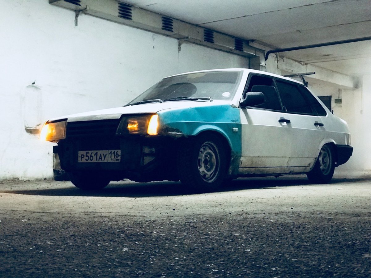 ВАЗ 2108 черная