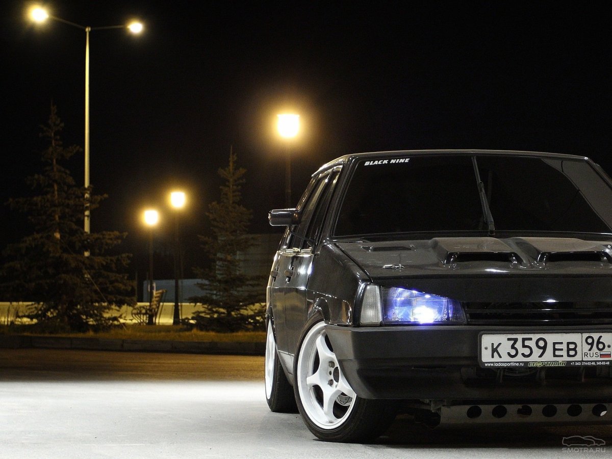 ВАЗ 2109 Black Nine Centre Side