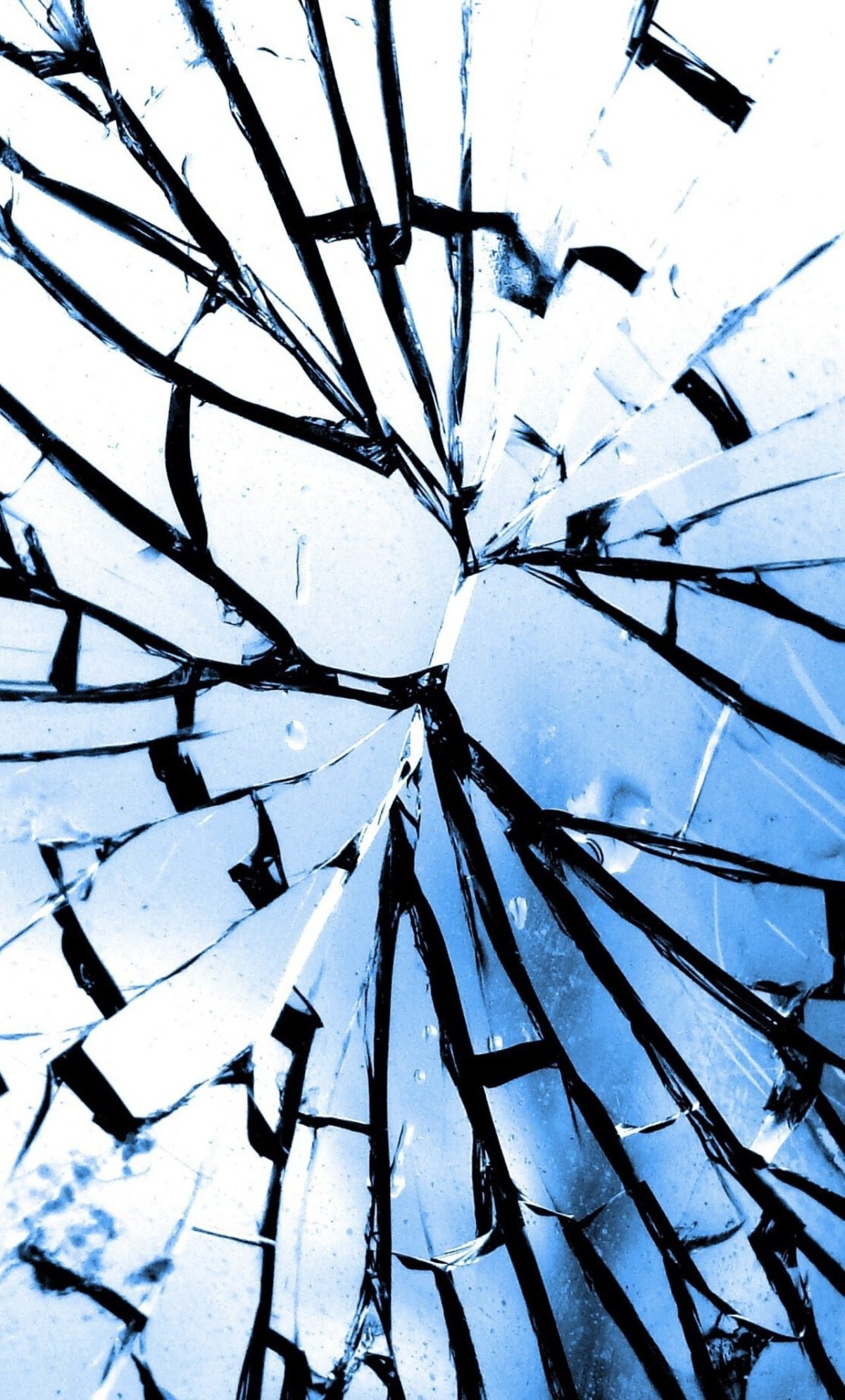 Разбитый монитор обои