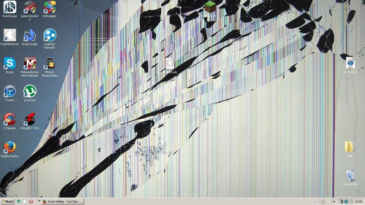 Разбитый экран