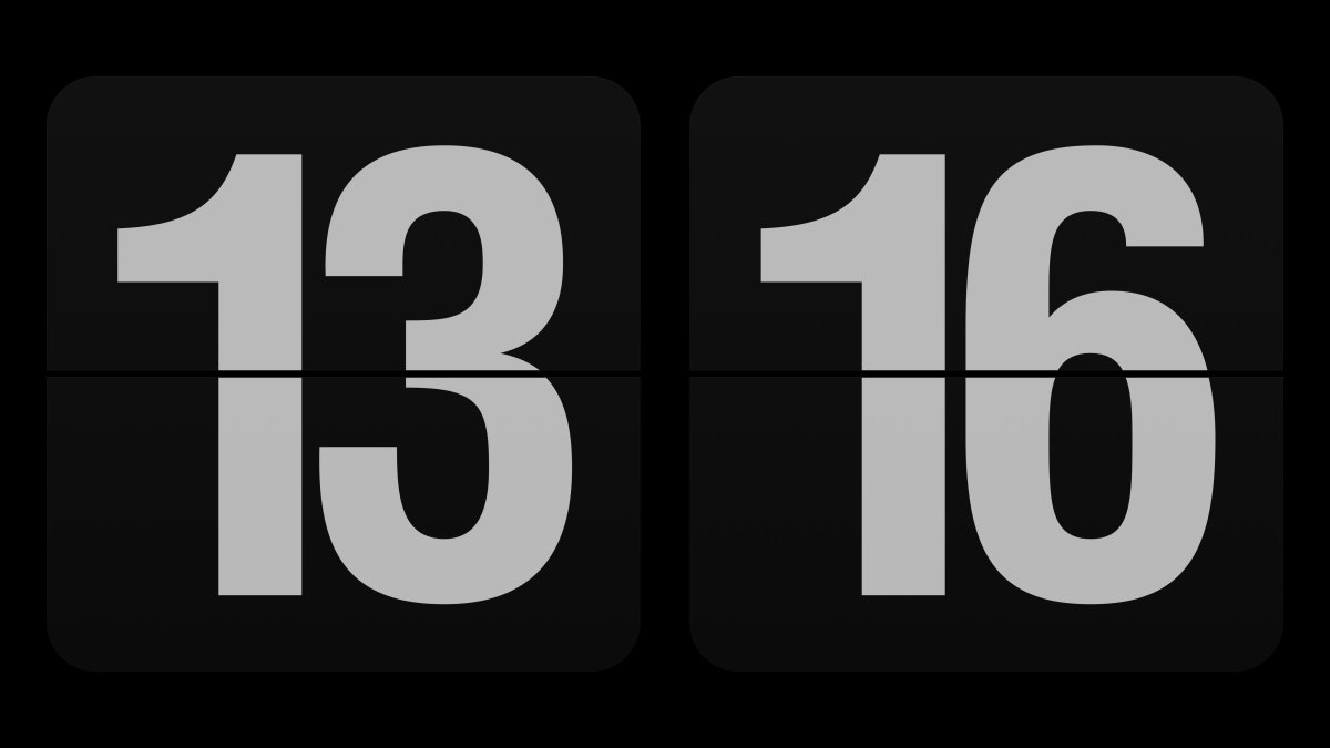 Заставка часы