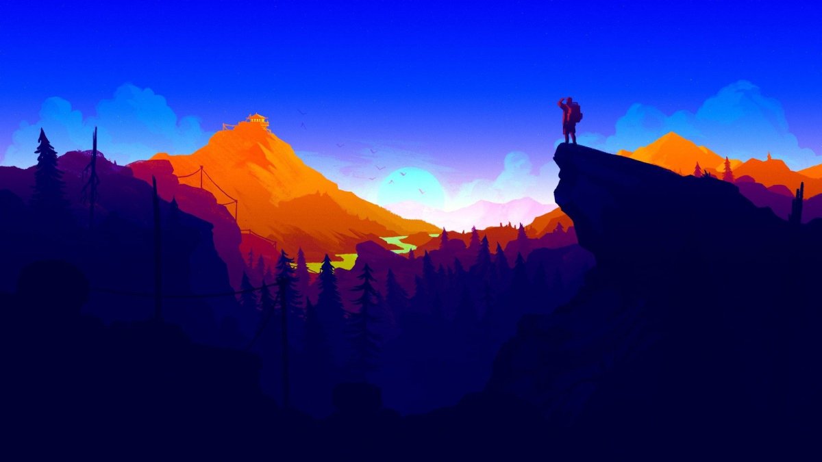 Фон Firewatch 4k