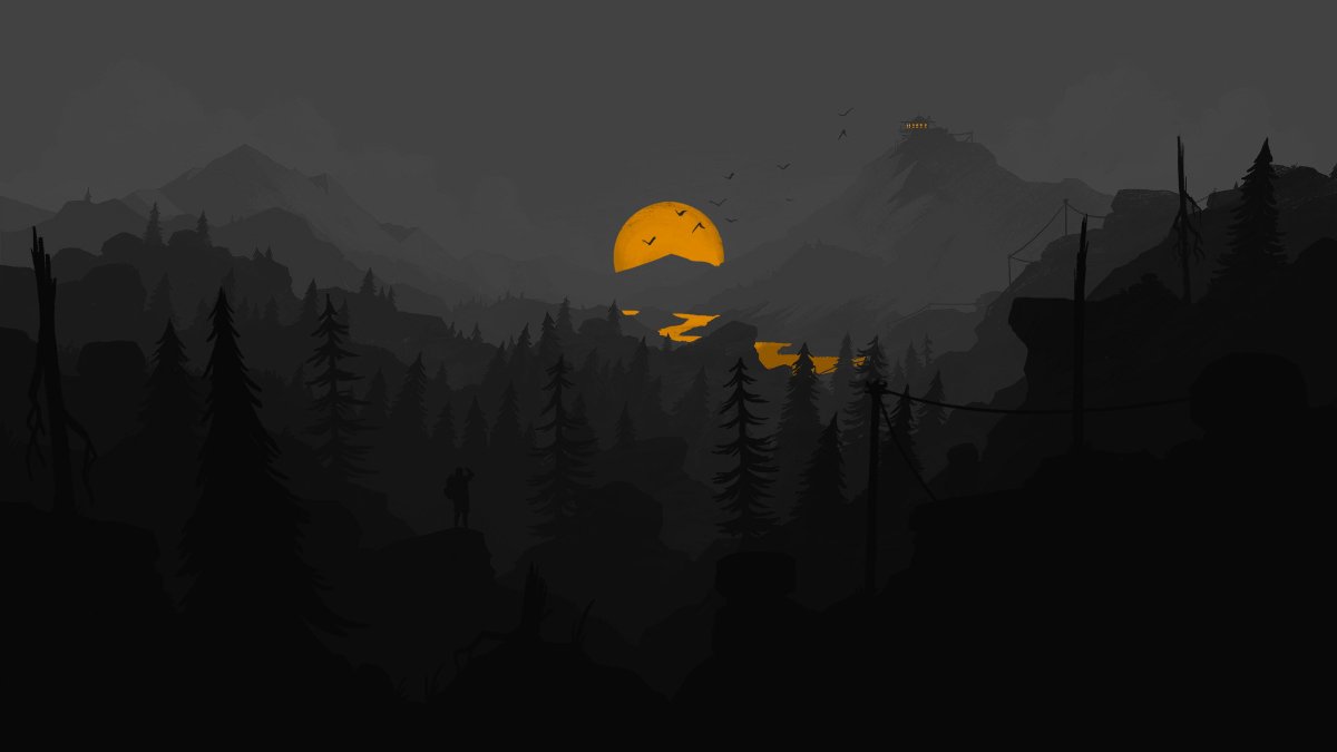 Firewatch пейзажи