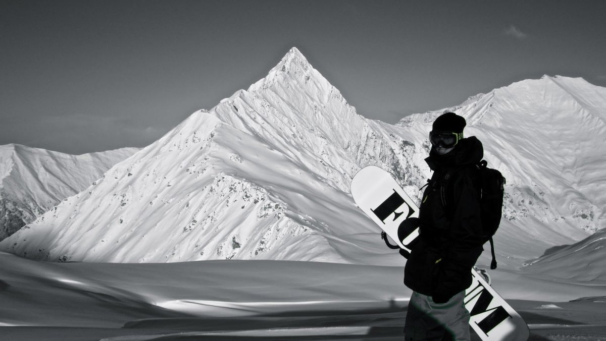 Горы сноуборд