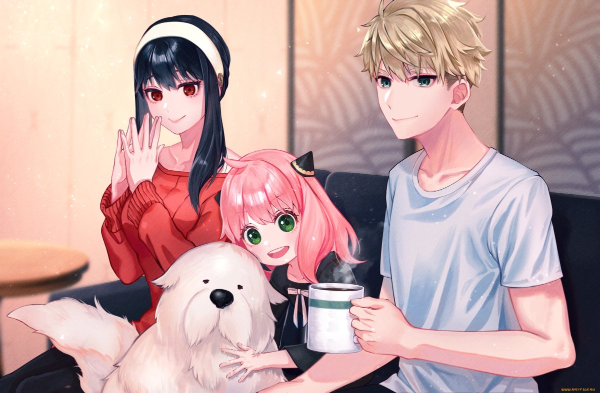 Аниме семья шпионов аниме