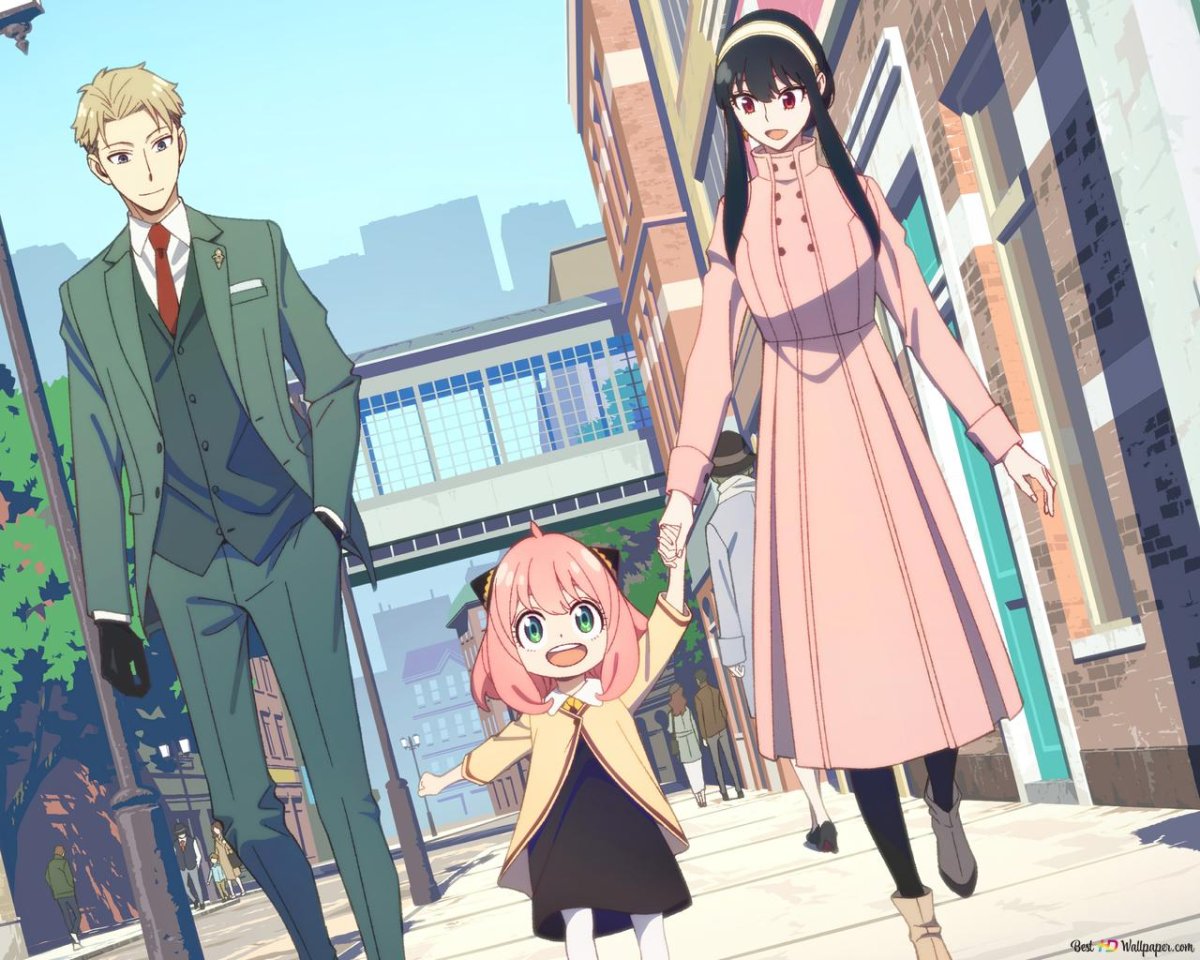 Сериал семья шпионов аниме